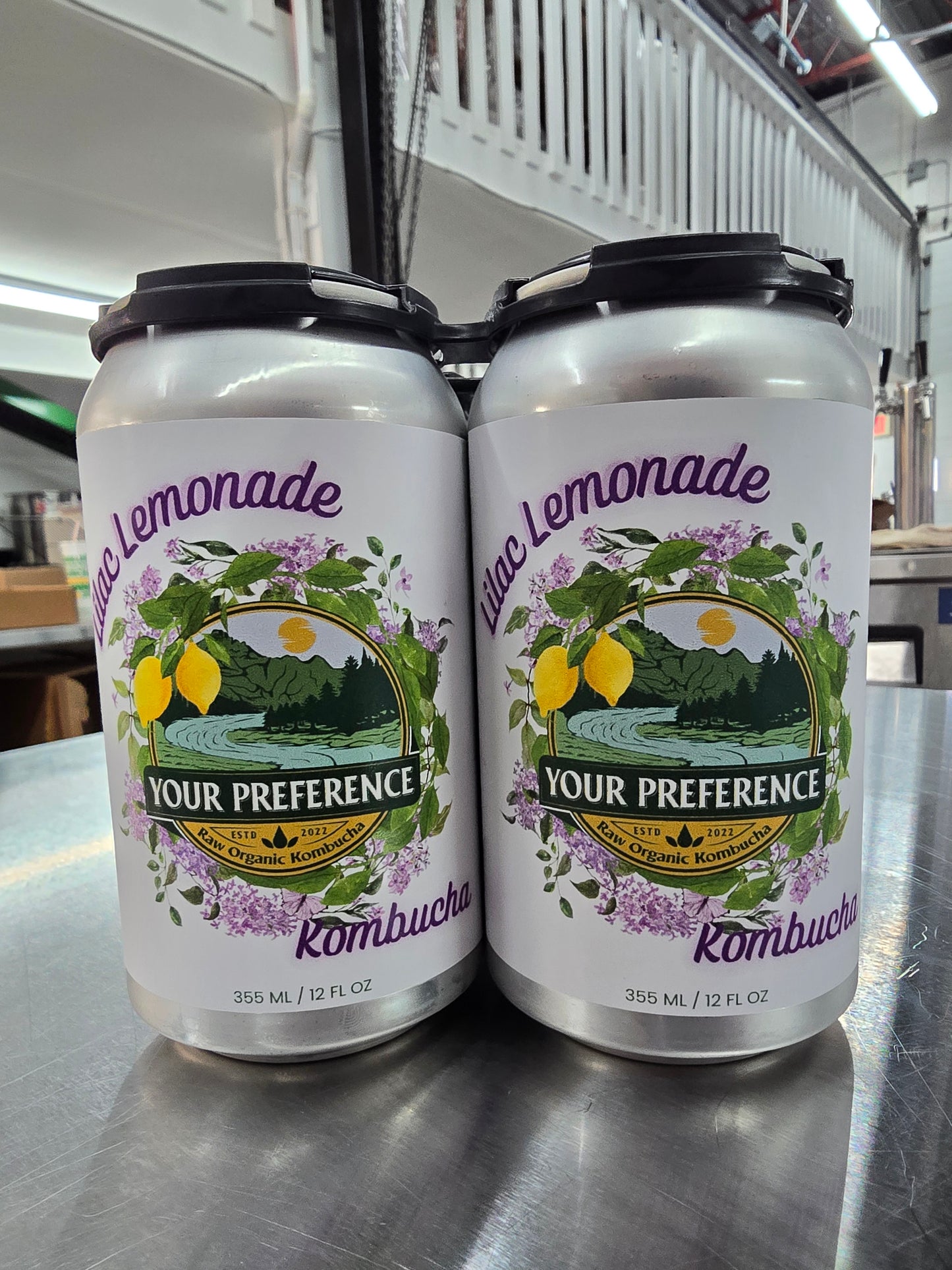 6 Pack Kombucha Cans