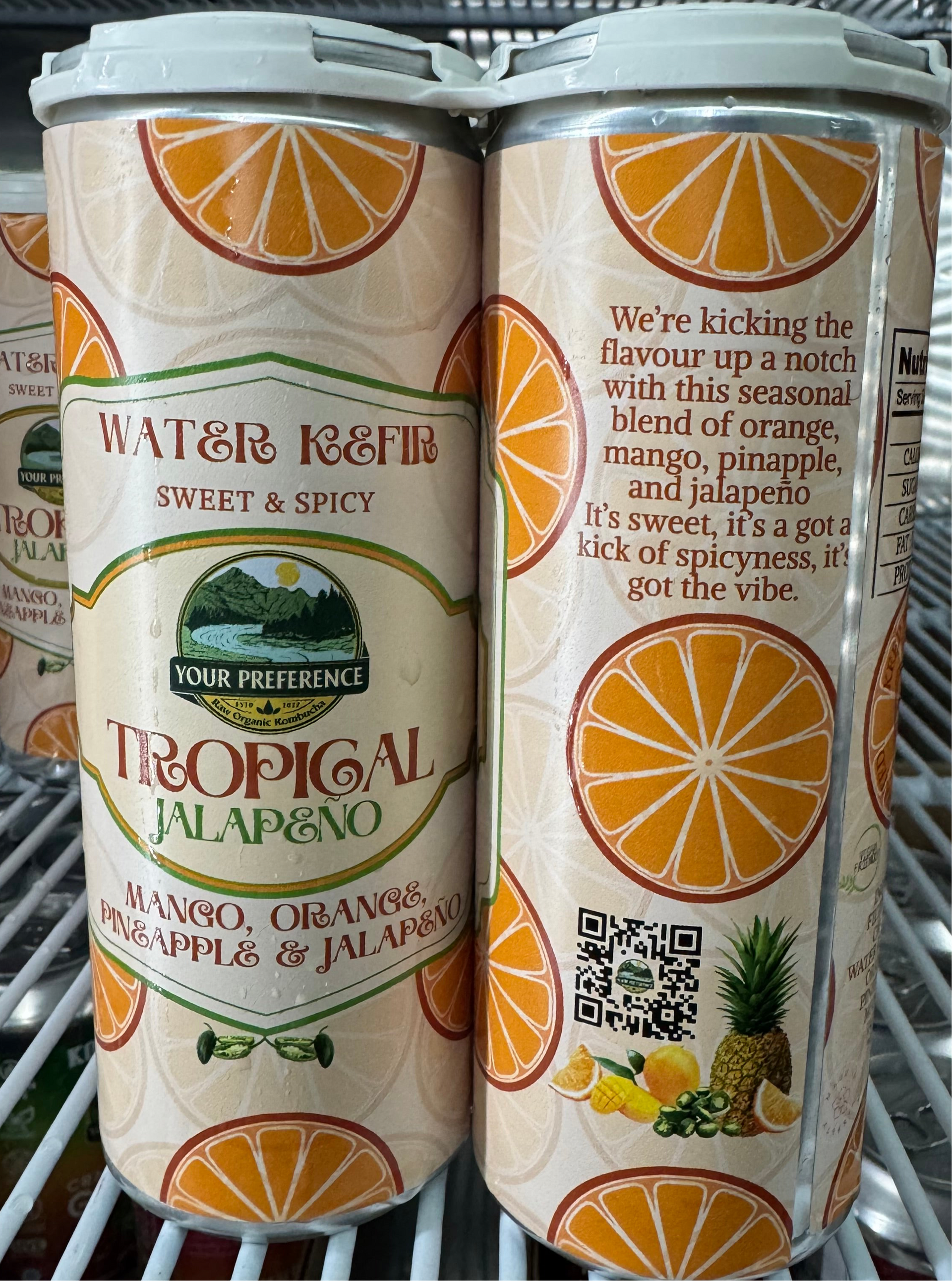 Tropical Jalapeño - 6 pack – Your Preference Kombucha