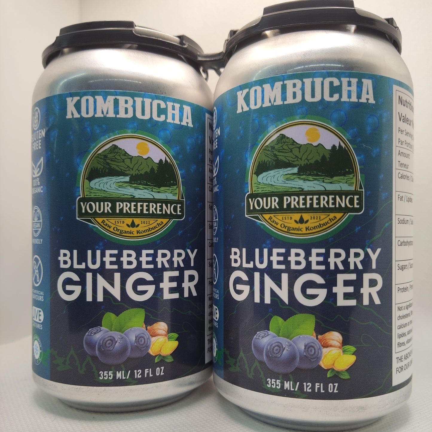 6 Pack Kombucha Cans