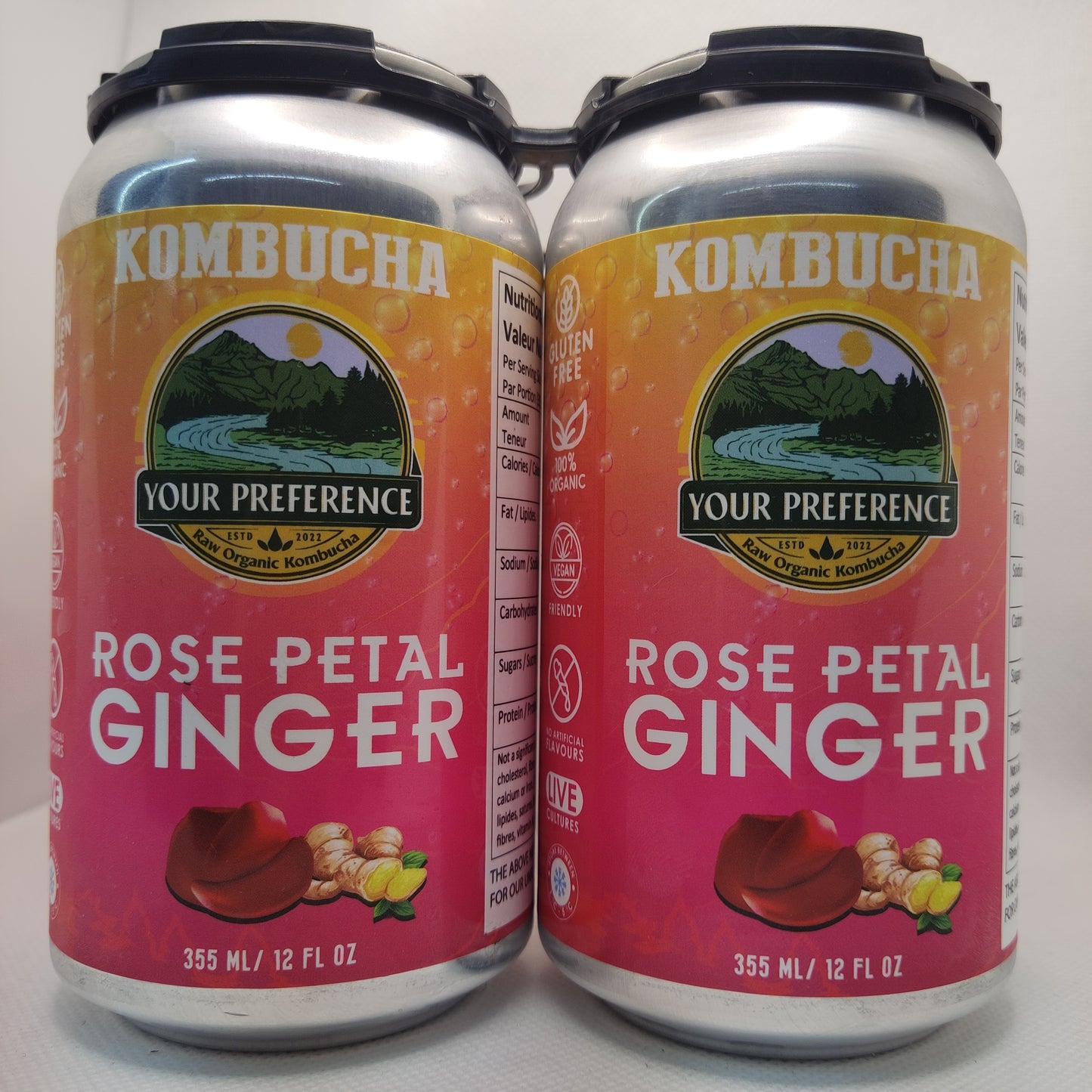 6 Pack Kombucha Cans