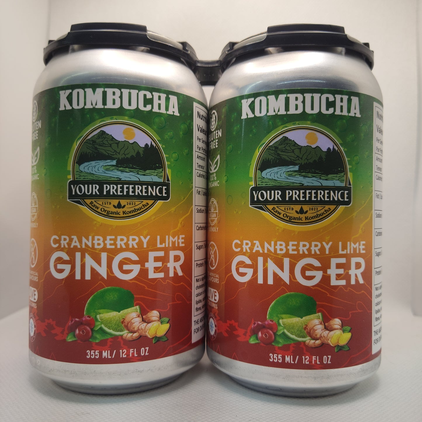 6 Pack Kombucha Cans