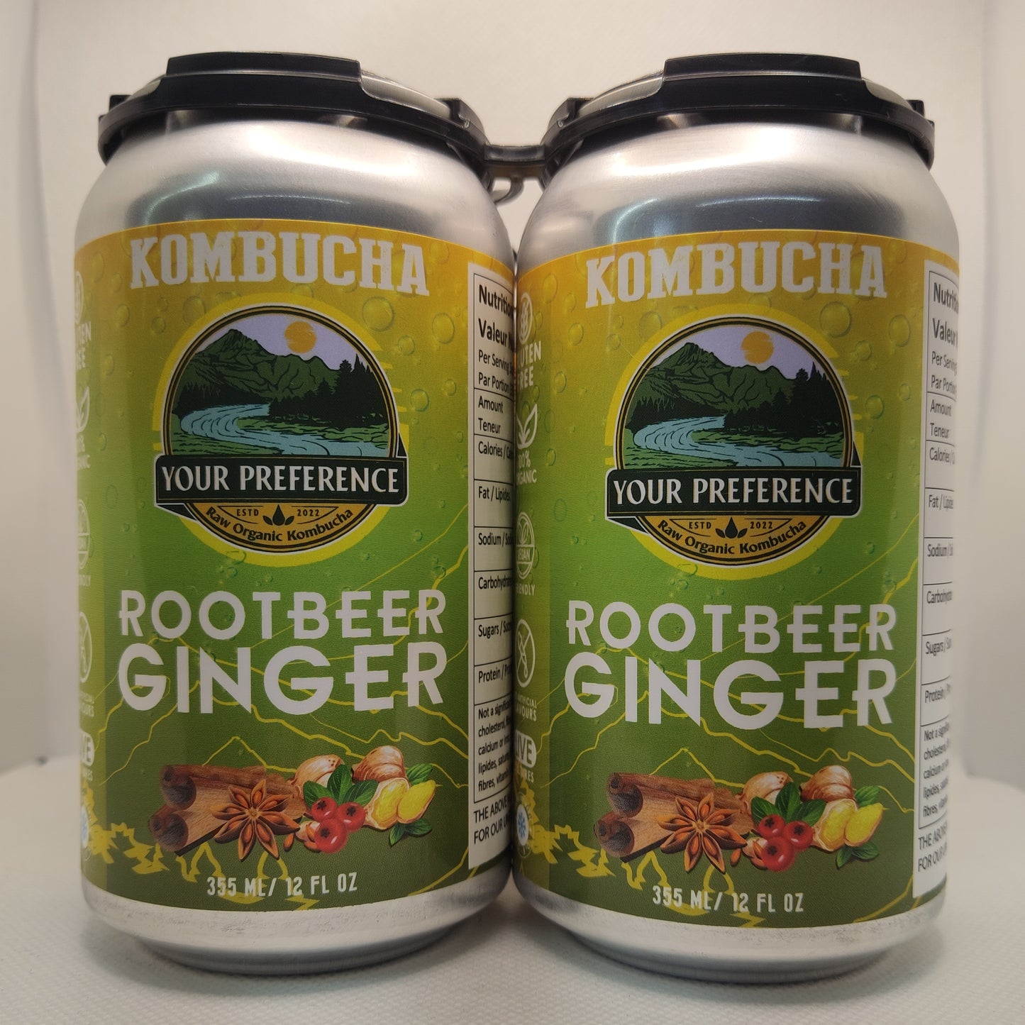 6 Pack Kombucha Cans